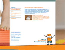 Tablet Screenshot of praxis-haustein.de